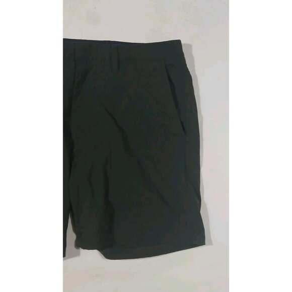 J. Crew 7" Tech Shorts Size 31 x 7 Gray Water Resistant Golf Stretch Nylon - Picture 2 of 10